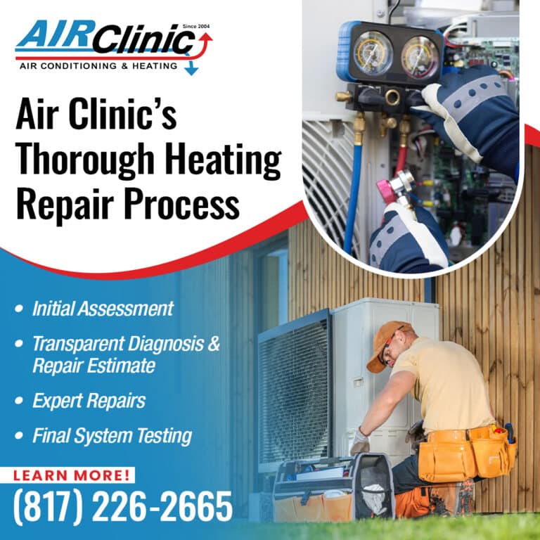 Air Clinic HVAC technician - air clinic helps monitoring air quality Texas