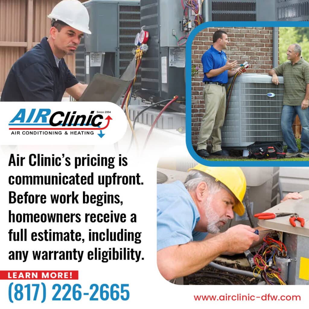 AC repair service in Arlington, TX