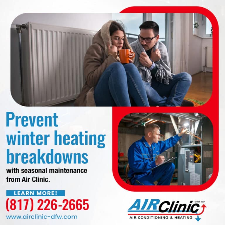 professional heating repair in Keller, TX,