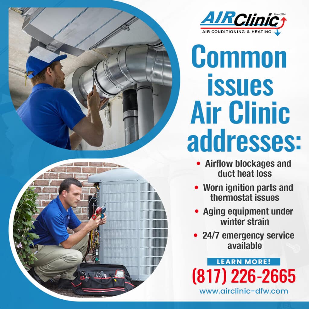 heating repair in Keller, TX