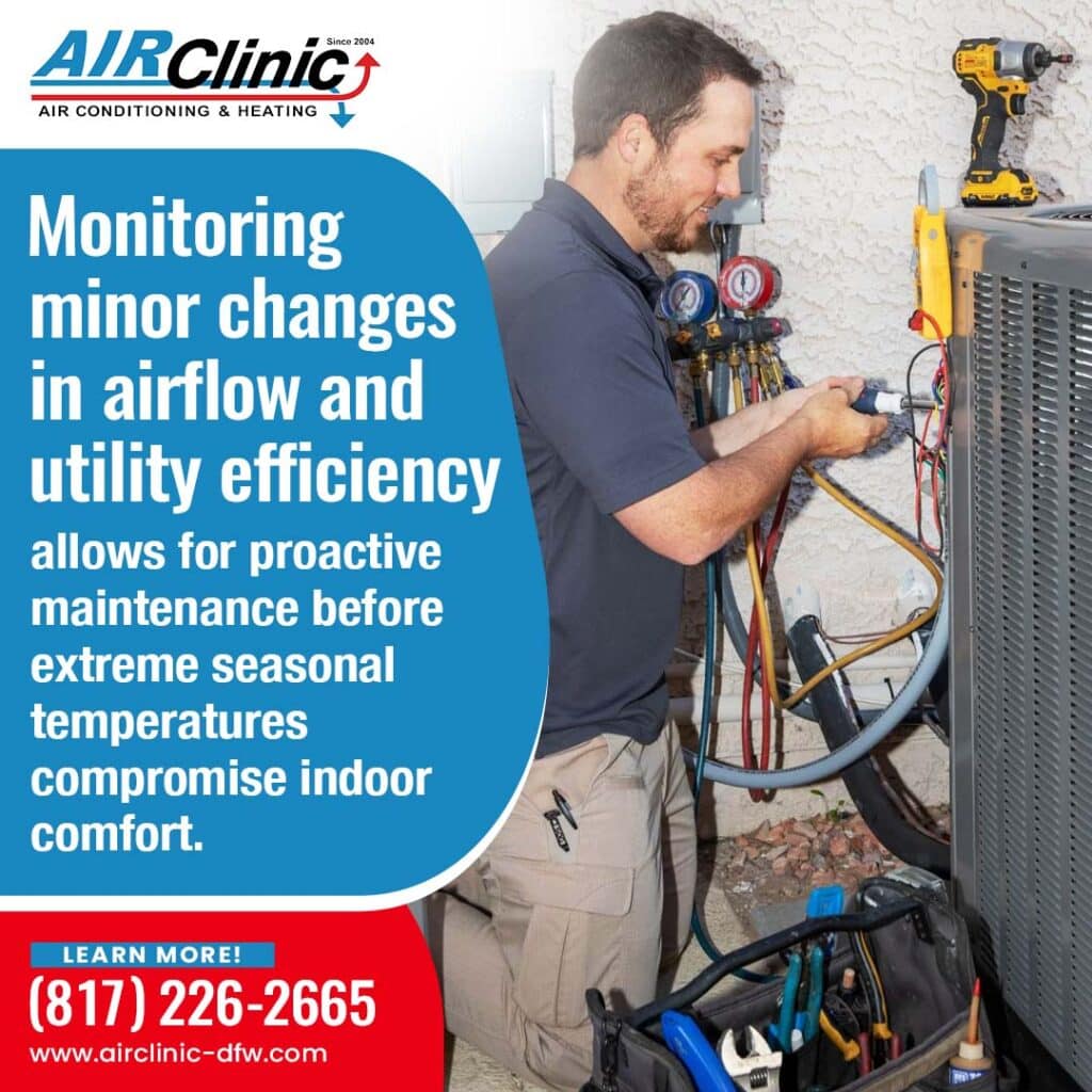 Proactive maintenance before extreme seasonal temperatures