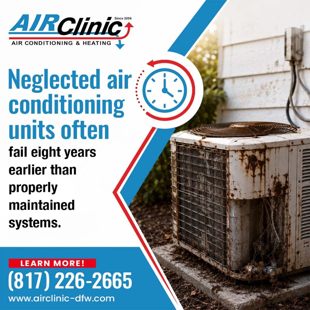 Effect of neglected air conditioning maintenance- Air Clinic